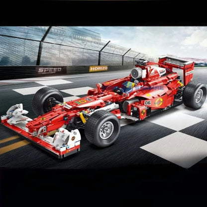 TiaGole MOC Motorized Building Block Set: F1 Formula One Racing Car T5006