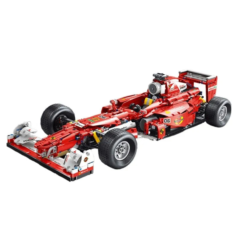 TiaGole MOC Motorized Building Block Set: F1 Formula One Racing Car T5006