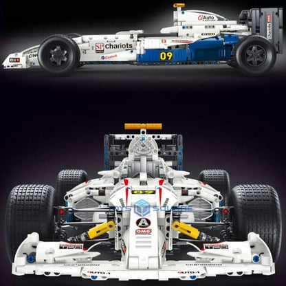 TiaGole MOC Motorized Building Block Set: F1 Formula Racing Sports Car T5009