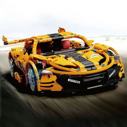 TiaGole MOC Motorized Building Block Set: McLaren P1 Sports Racing Car T2009