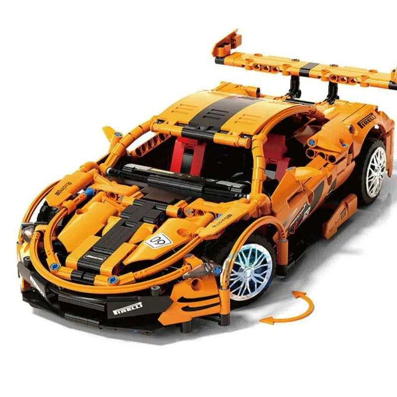 TiaGole MOC Motorized Building Block Set: McLaren P1 Sports Racing Car T2009