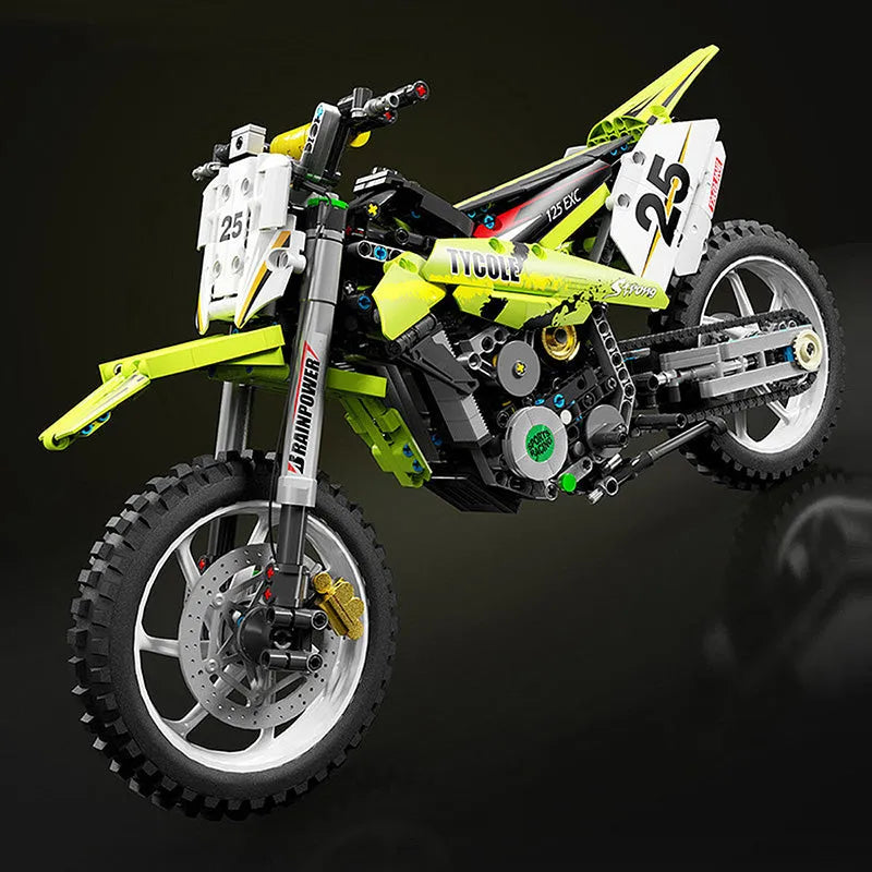 TiaGole MOC Building Block Set: Off Road Motorcycle City Motocross T4018