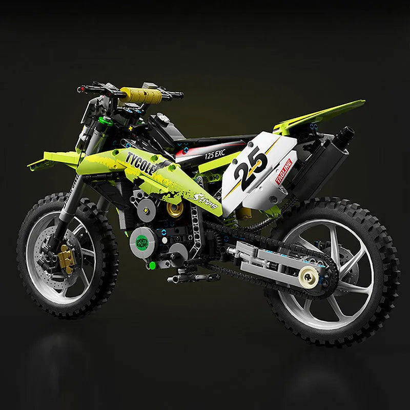 TiaGole MOC Building Block Set: Off Road Motorcycle City Motocross T4018