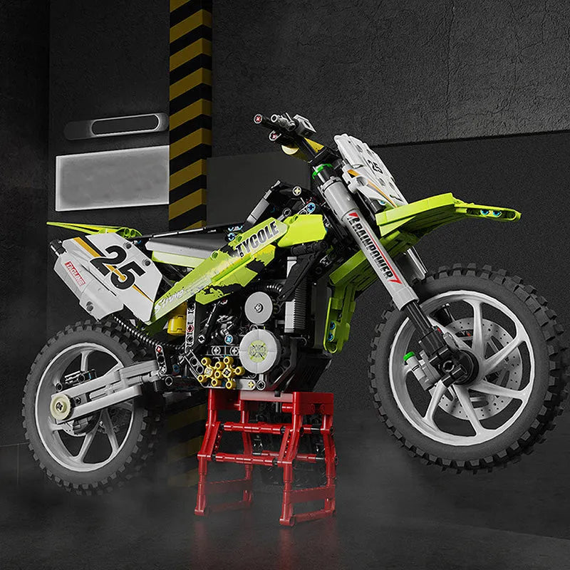 TiaGole MOC Building Block Set: Off Road Motorcycle City Motocross T4018