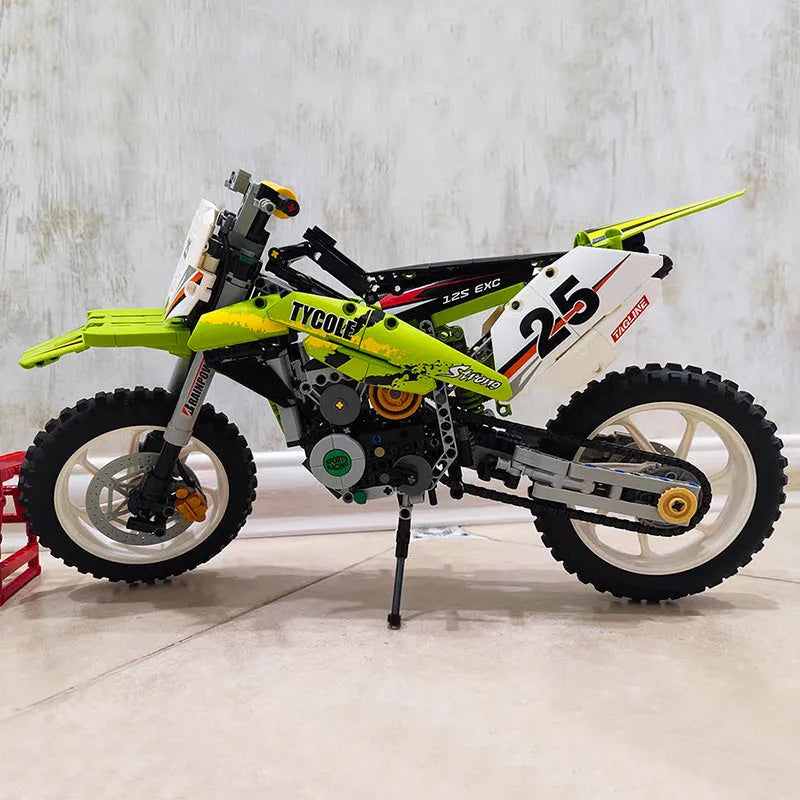 TiaGole MOC Building Block Set: Off Road Motorcycle City Motocross T4018