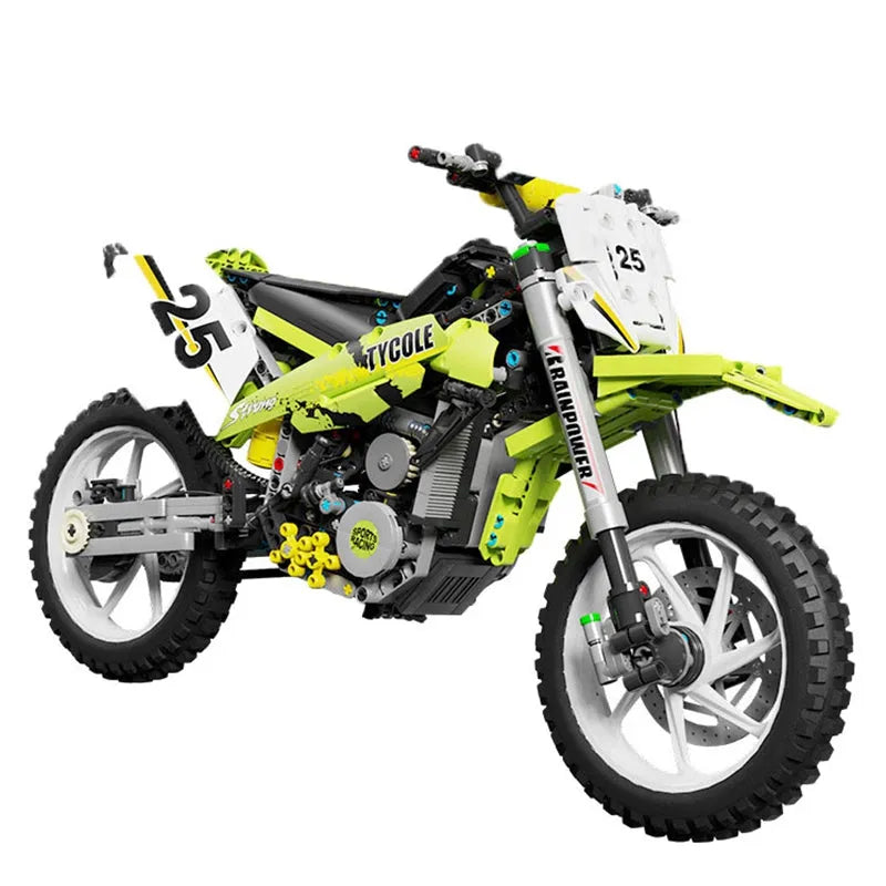 TiaGole MOC Building Block Set: Off Road Motorcycle City Motocross T4018