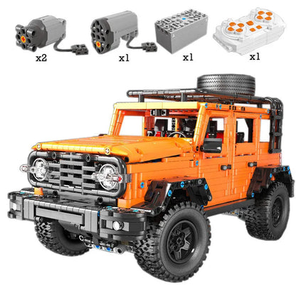 TiaGole MOC Motorized Building Block Set: Off-Road RC SUV AWD Tank 300 Car, Model T5015PF