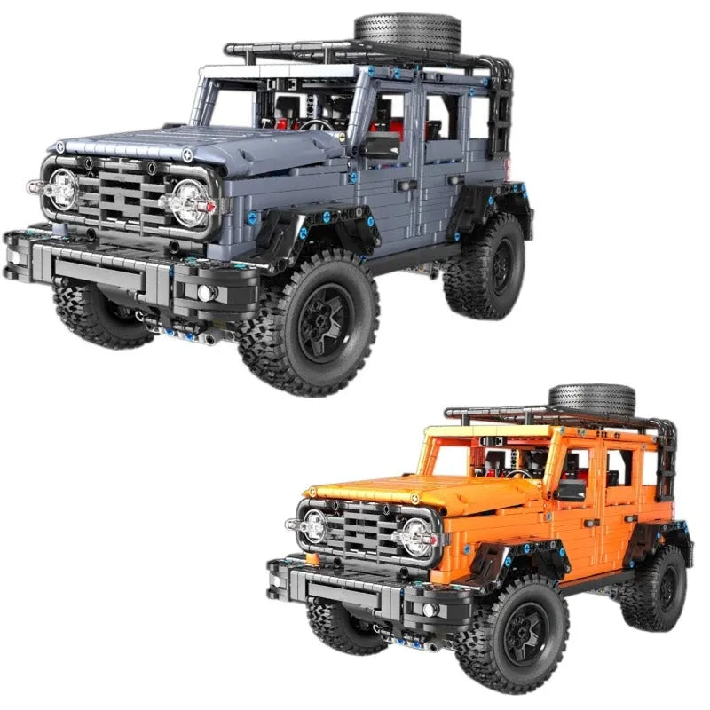 TiaGole MOC Motorized Building Block Set: Off-Road RC SUV AWD Tank 300 Car, Model T5015PF