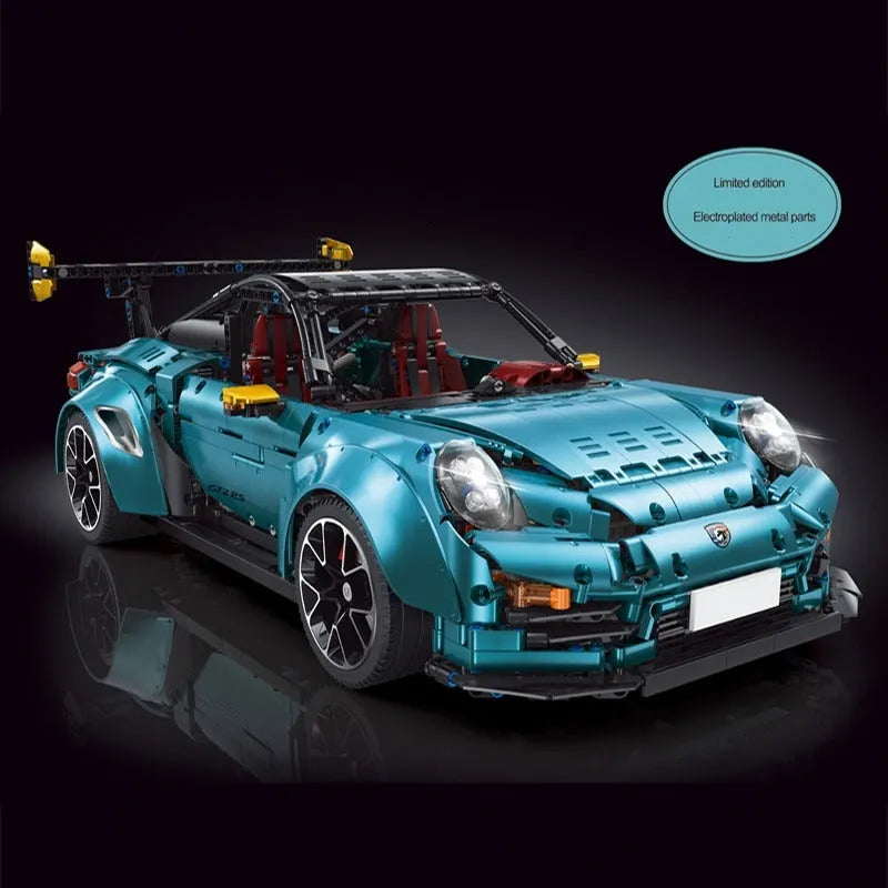 TiaGole MOC Motorized Building Block Set: Porsche 911 GT2 RS Supercar T5026B