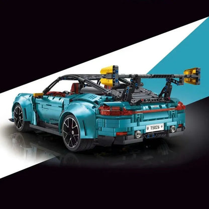 TiaGole MOC Motorized Building Block Set: Porsche 911 GT2 RS Supercar T5026B
