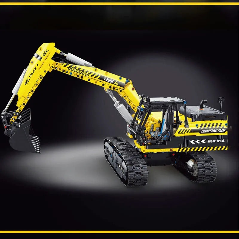 TiaGole MOC Building Block Set: RC Motorized Excavator Truck T4001