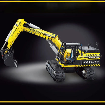 TiaGole MOC Building Block Set: RC Motorized Excavator Truck T4001