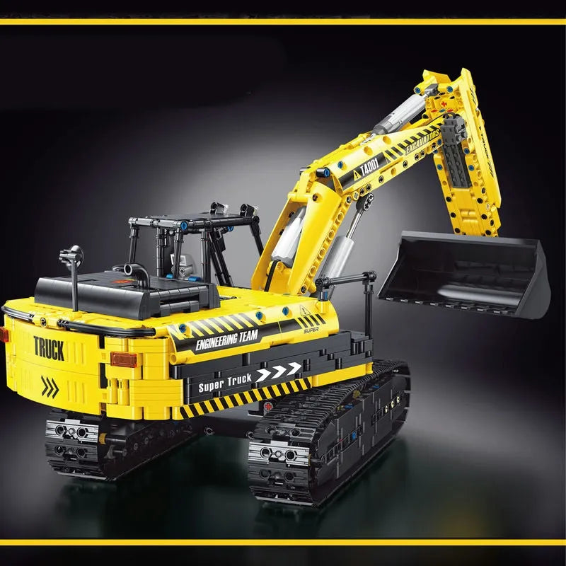TiaGole MOC Building Block Set: RC Motorized Excavator Truck T4001