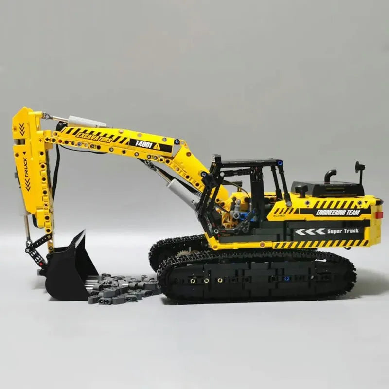 TiaGole MOC Building Block Set: RC Motorized Excavator Truck T4001