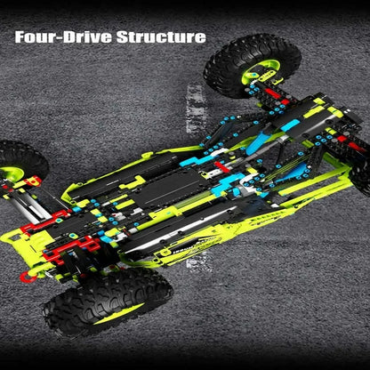 TiaGole MOC Building Block Set: RC Motorized Racing Buggy Car, Model T4024PF