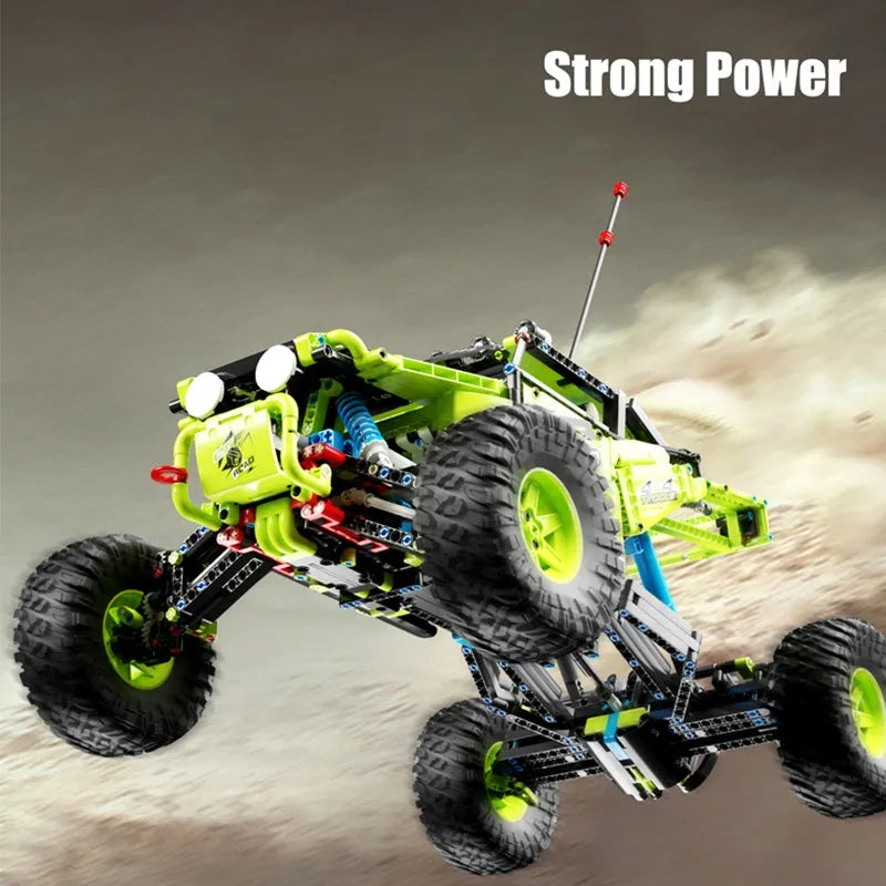 TiaGole MOC Building Block Set: RC Motorized Racing Buggy Car, Model T4024PF