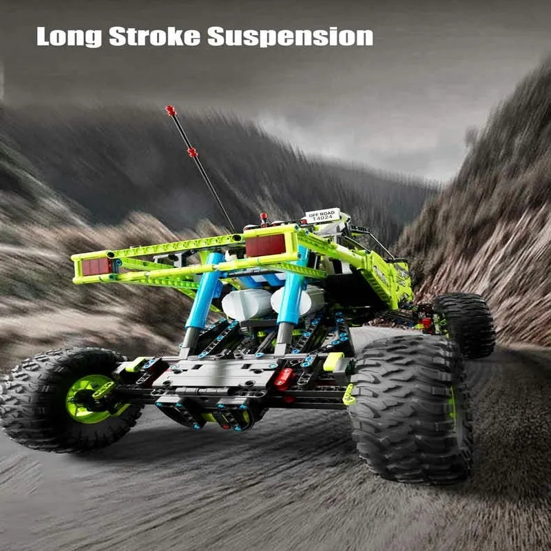 TiaGole MOC Building Block Set: RC Motorized Racing Buggy Car, Model T4024PF