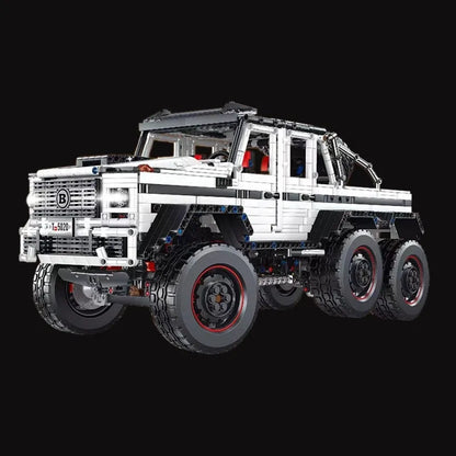 TiaGole MOC Motorized Building Block Set: RC Off-Road LAND CRUISER Truck T5020B, Model T5020BPF