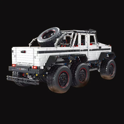 TiaGole MOC Motorized Building Block Set: RC Off-Road LAND CRUISER Truck T5020B, Model T5020BPF
