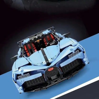 TiaGole MOC Motorized Building Block Set: Super Sports Racing Car T5027A