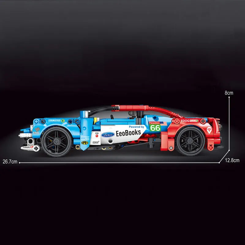 TiaGole MOC Building Block Set: T3027 Super Sports Racing Car