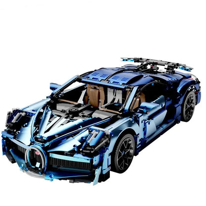 TiaGole MOC Motorized Building Block Set: T5004 Bugatti Divo Racing Car