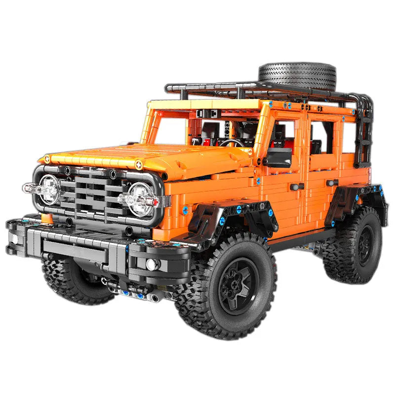 TiaGole MOC Motorized Building Block Set: T5015 Off-Road SUV AWD Tank 300 Car