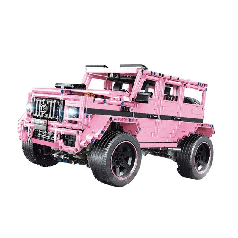 TiaGole MOC Motorized Building Block Set: T5016B King Kong Barbie Off-Road SUV