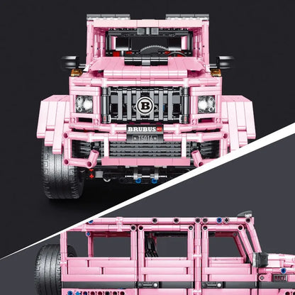 TiaGole MOC Motorized Building Block Set: T5016B King Kong Barbie Off-Road SUV