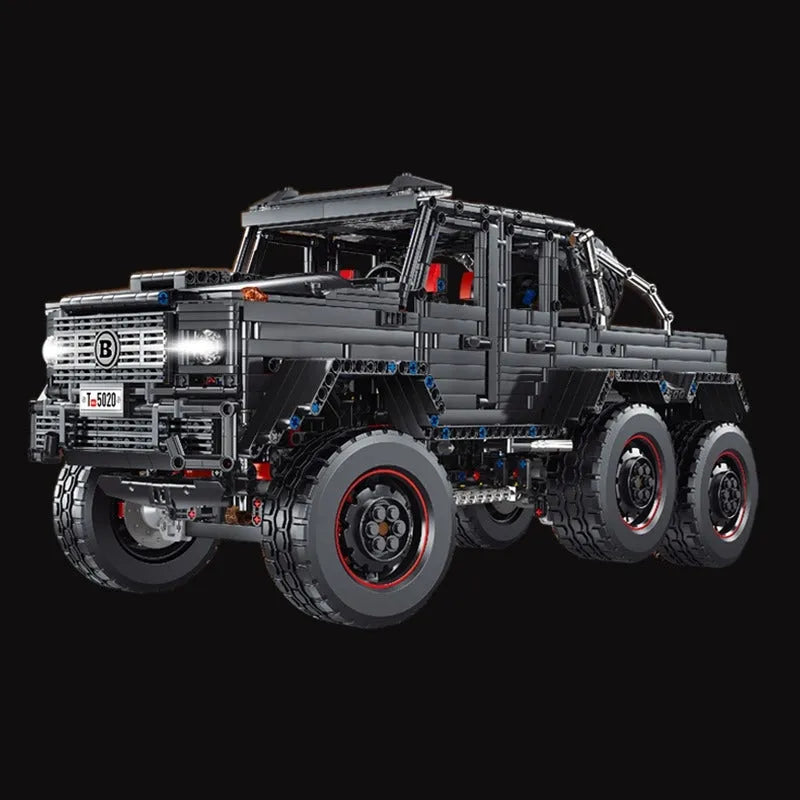 TiaGole MOC Motorized Building Block Set: T5020A LAND CRUISER Off-Road Truck
