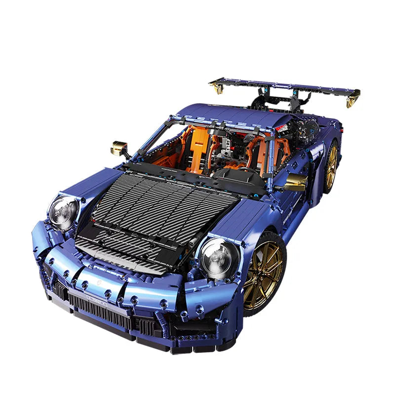 TiaGole MOC Motorized Building Block Set: Classic Super Sports Car T5037A