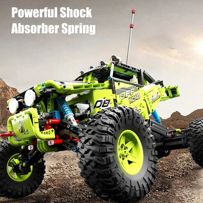 TiaGole MOC Motorized Building Block Set: Off Road Racing Buggy Car T4024