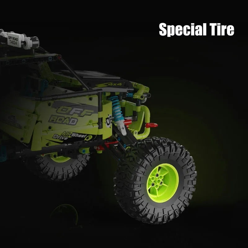 TiaGole MOC Motorized Building Block Set: Off Road Racing Buggy Car T4024