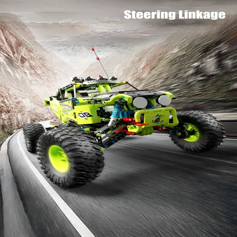 TiaGole MOC Motorized Building Block Set: Off Road Racing Buggy Car T4024