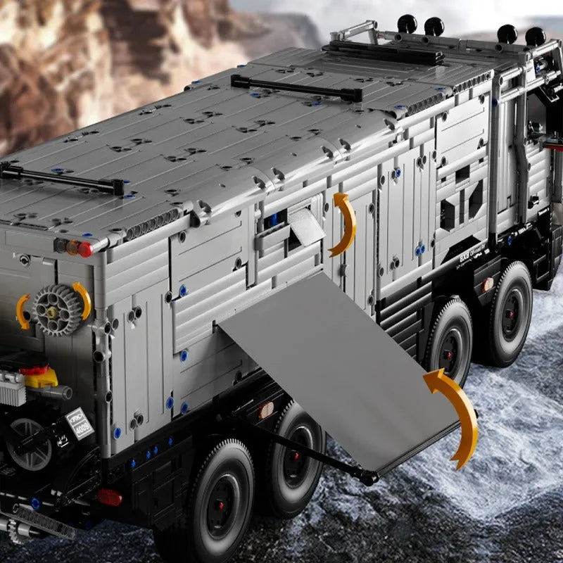 TiaGole MOC Motorized Building Block Set: RV Off-Road Heavy Truck T4009
