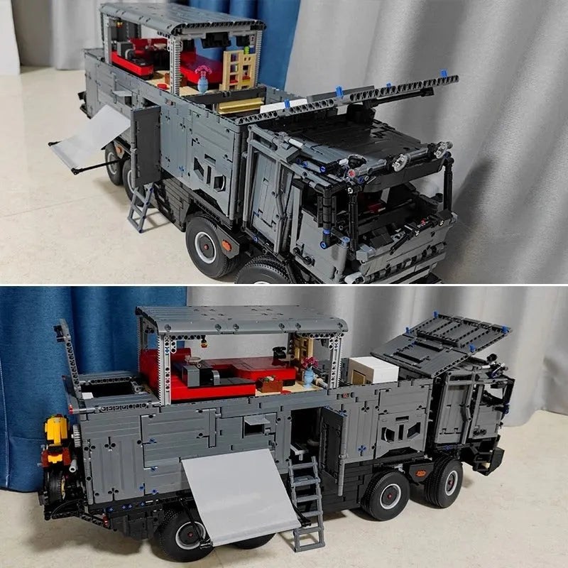 TiaGole MOC Motorized Building Block Set: RV Off-Road Heavy Truck T4009
