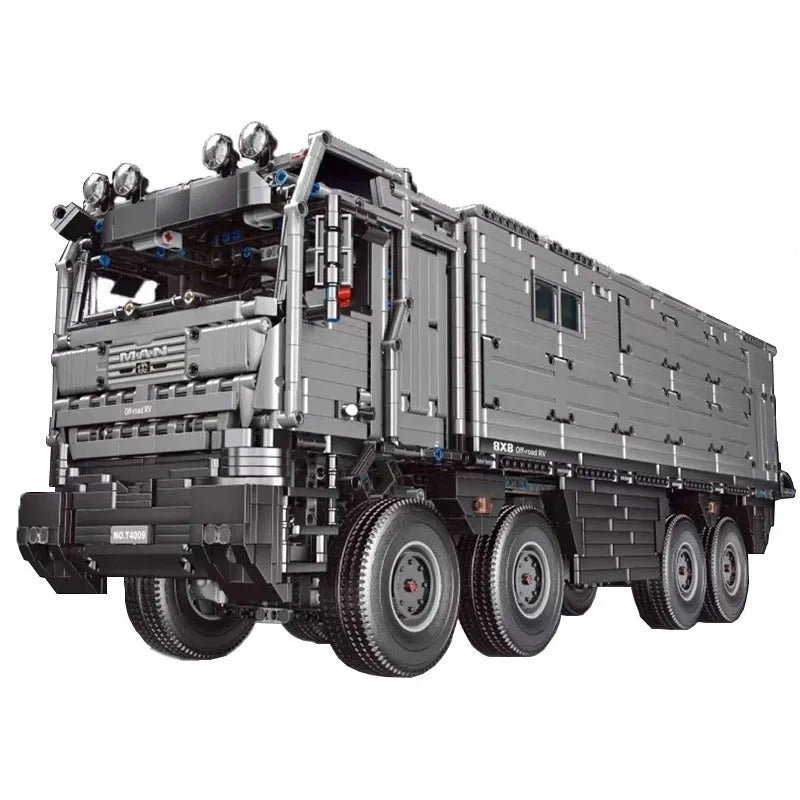 TiaGole MOC Motorized Building Block Set: RV Off-Road Heavy Truck T4009