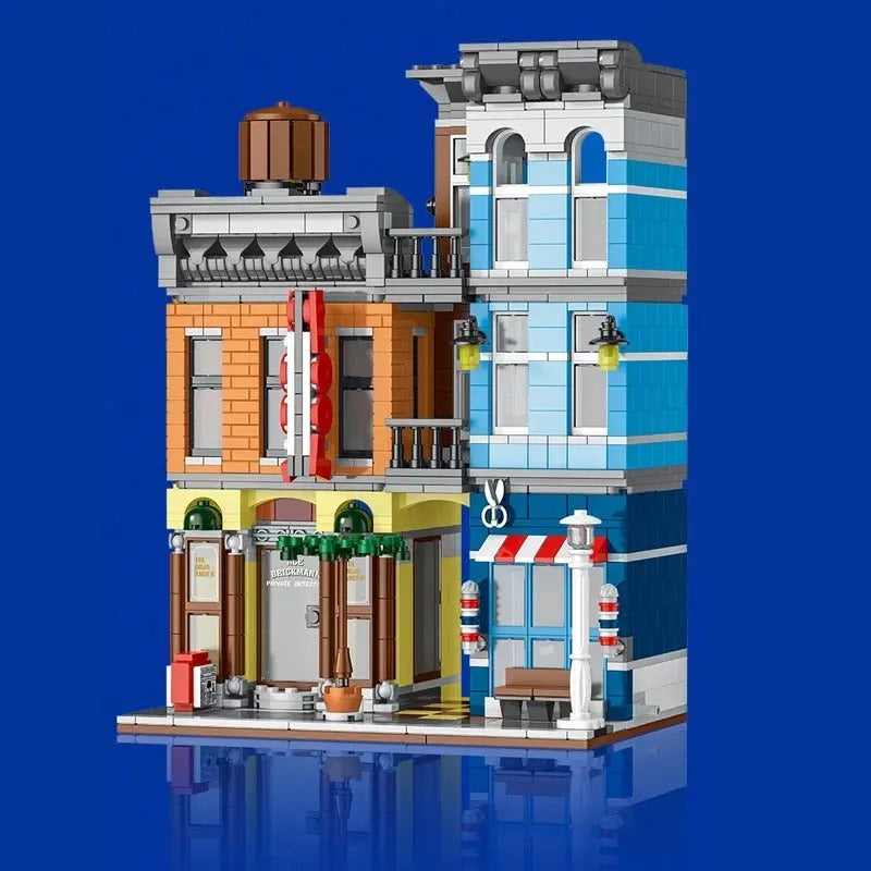 UG Building Block Set: City Street Detective Agency Office, Model UG20104