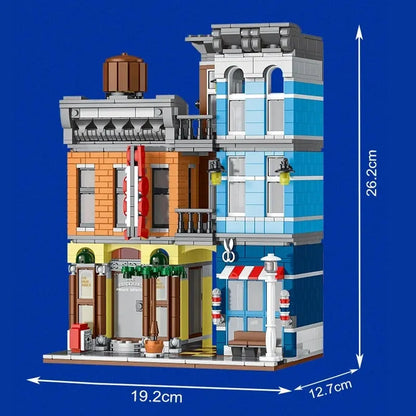 UG Building Block Set: City Street Detective Agency Office, Model UG20104