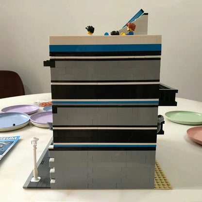 UG MOC Building Block Set: 10186 City Street Expert Ocean Museum