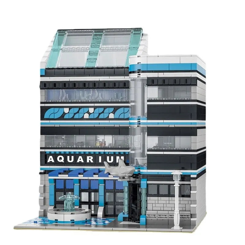 UG MOC Building Block Set: 10186 City Street Expert Ocean Museum