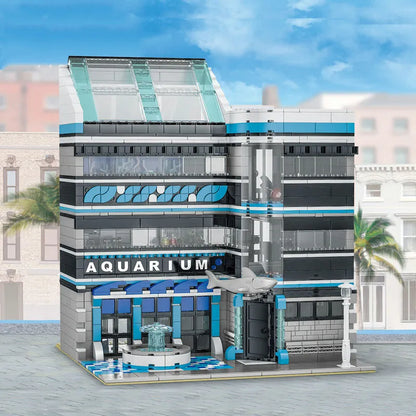 UG MOC Building Block Set: 10186 City Street Expert Ocean Museum