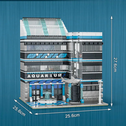 UG MOC Building Block Set: 10186 City Street Expert Ocean Museum