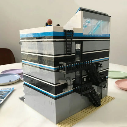 UG MOC Building Block Set: 10186 City Street Expert Ocean Museum