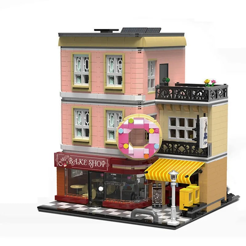 UG MOC Building Block Set: Street Expert Bakery Shop 10180