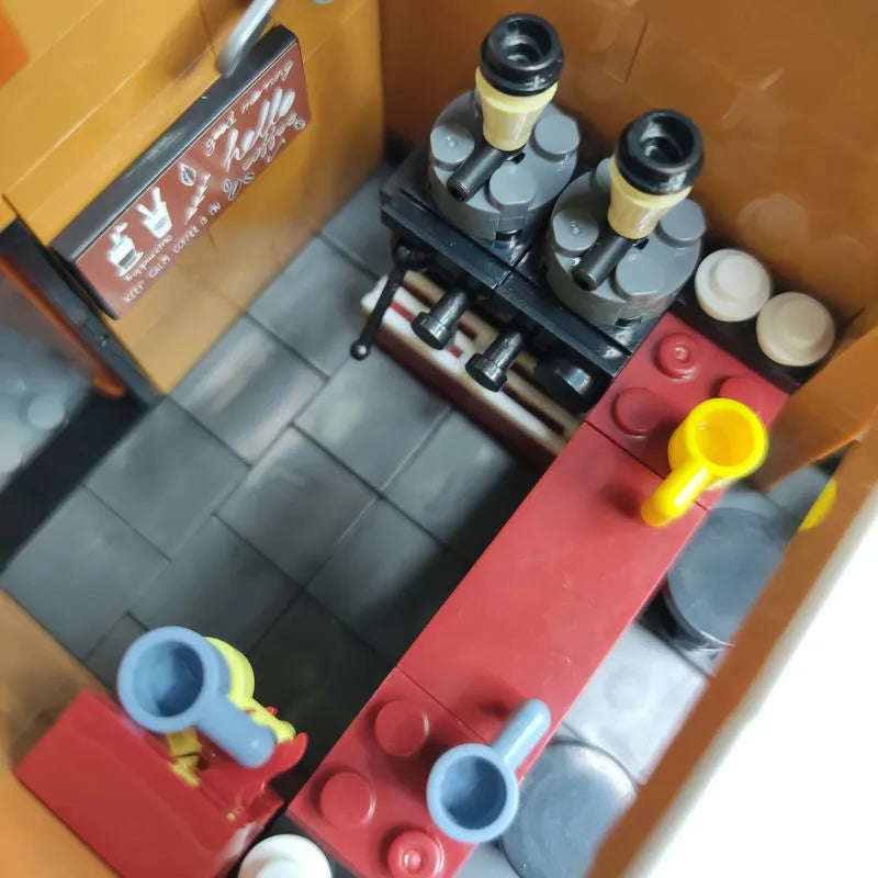 UG MOC Building Block Set: Street Expert Bakery Shop 10180
