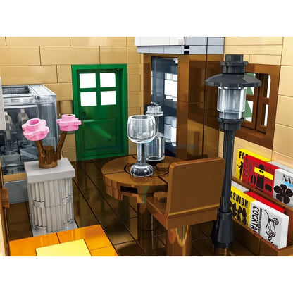 UG MOC Building Block Set: Street Expert Fisherman Club House 30107