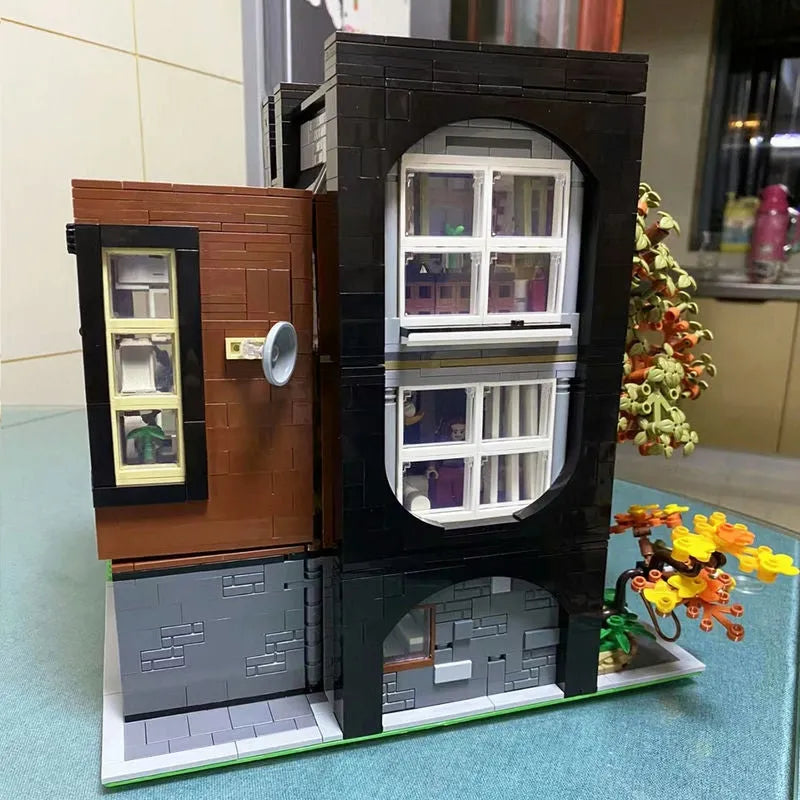 UG MOC Building Block Set: Street Expert Modern Korean Villa 10205