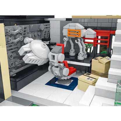UG MOC Building Block Set: Street Expert Modern Korean Villa 10205
