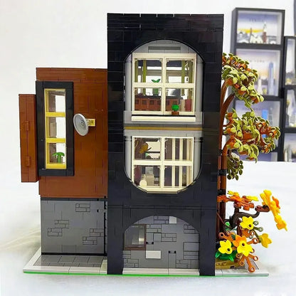 UG MOC Building Block Set: Street Expert Modern Korean Villa 10205